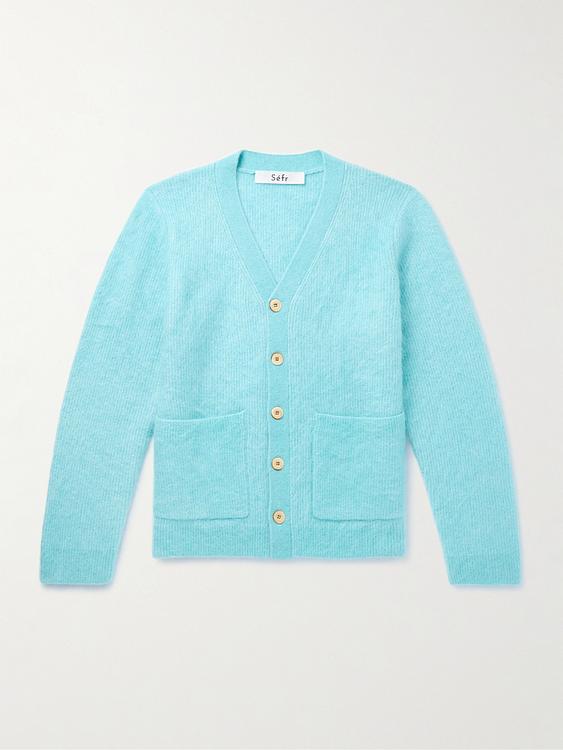 Light blue cardigan from Séfr