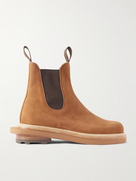 Brown chelsea boots from J.M. Weston