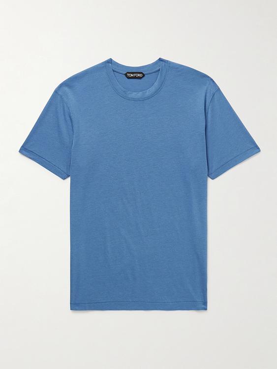 Blue t-shirt from Tom Ford