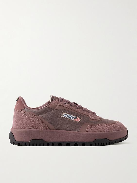 Taupe sneakers from Autry