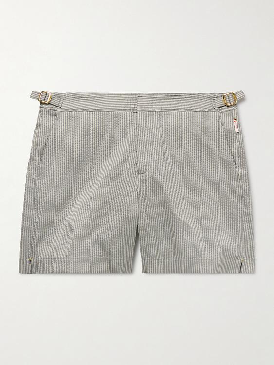 Grey swim shorts from Orlebar Brown