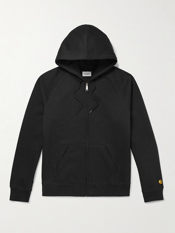 Black hooded sweatshirt from Carhartt Wip