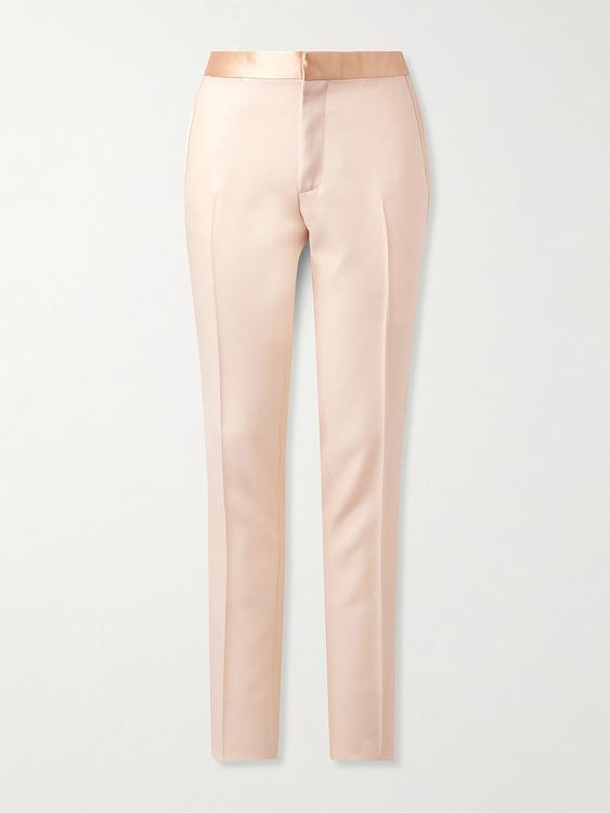Beige formal trousers from Tom Ford