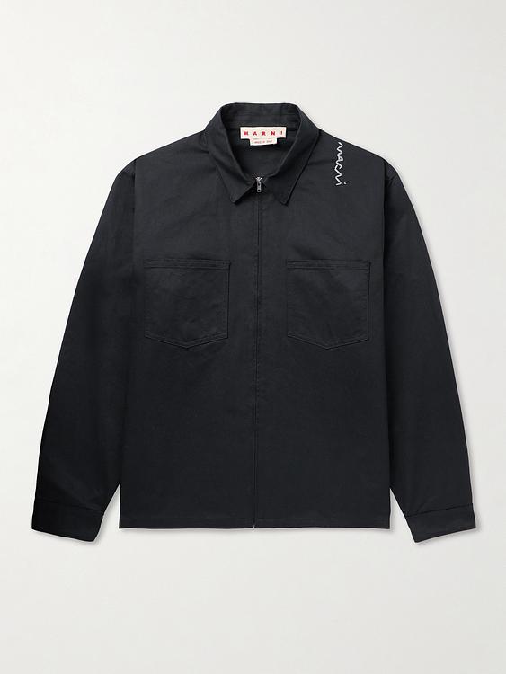 Black overshirt from Marni