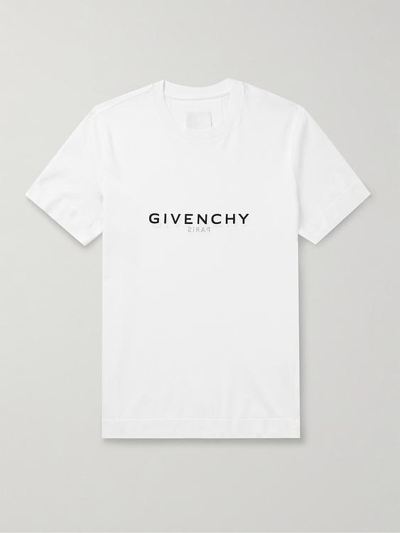 Print white t-shirt from Givenchy