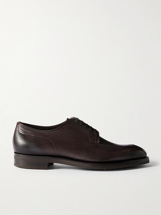Black derby shoes from Edward Green
