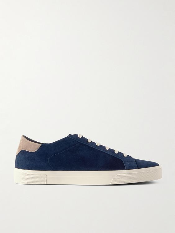 Dark blue sneakers from Brunello Cucinelli