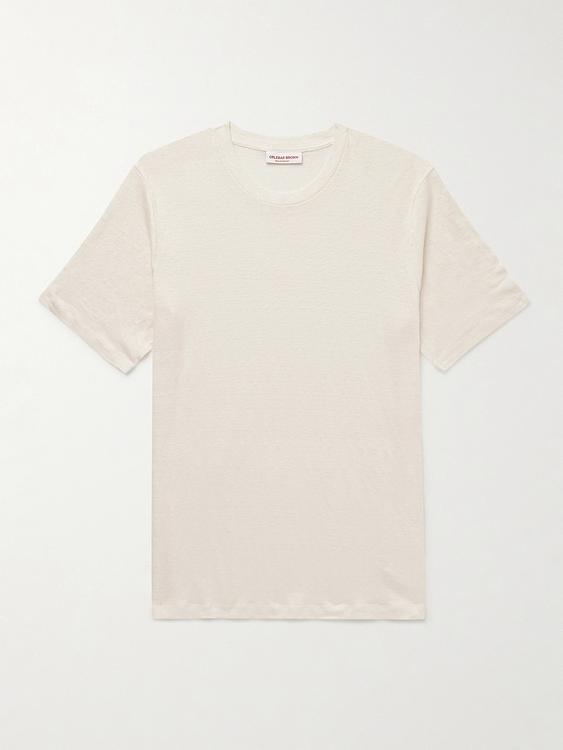 White t-shirt from Orlebar Brown