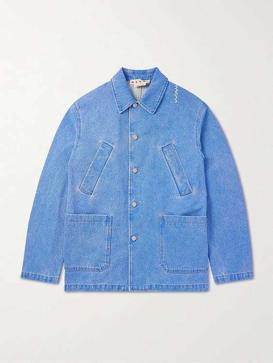 Blue denim jacket from Marni