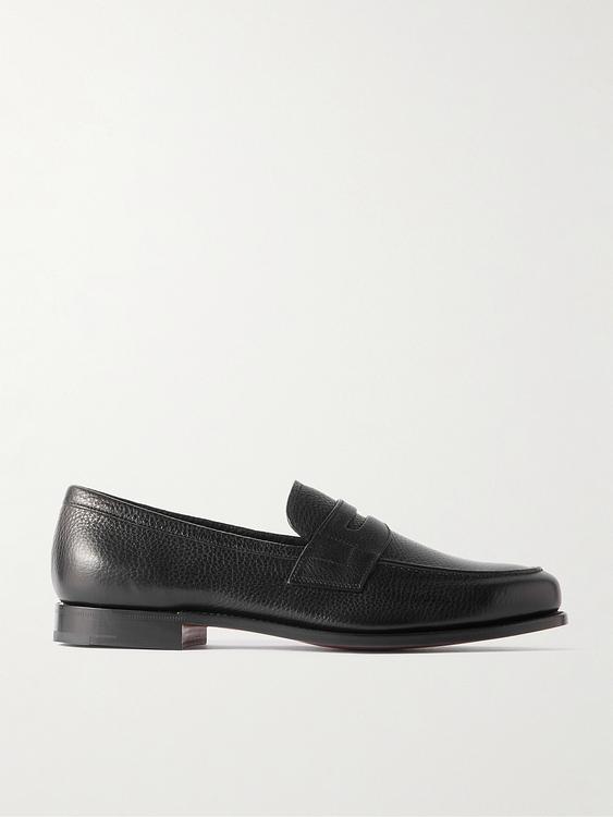 Black loafers from Church's