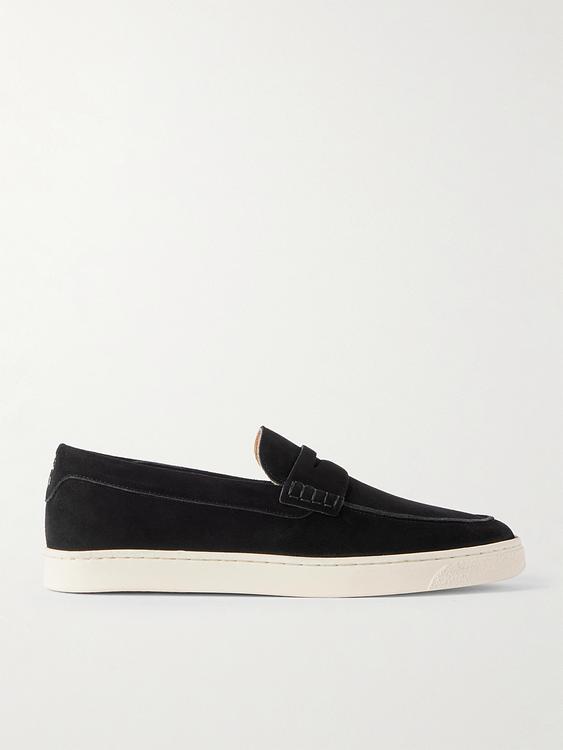 Black loafers from Brunello Cucinelli