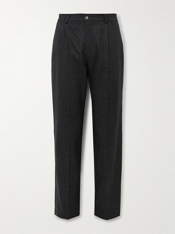 Black formal trousers from De Bonne Facture