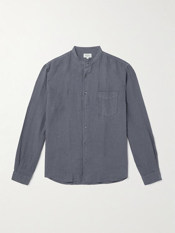 Grey linen shirt from Hartford