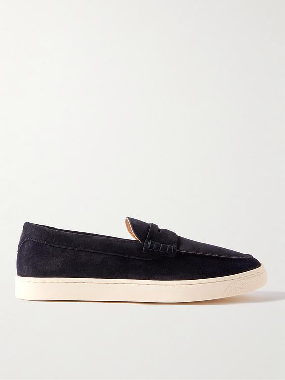 Black loafers from Brunello Cucinelli