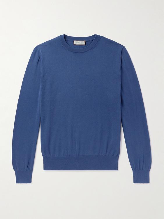 Dark blue sweater from Canali