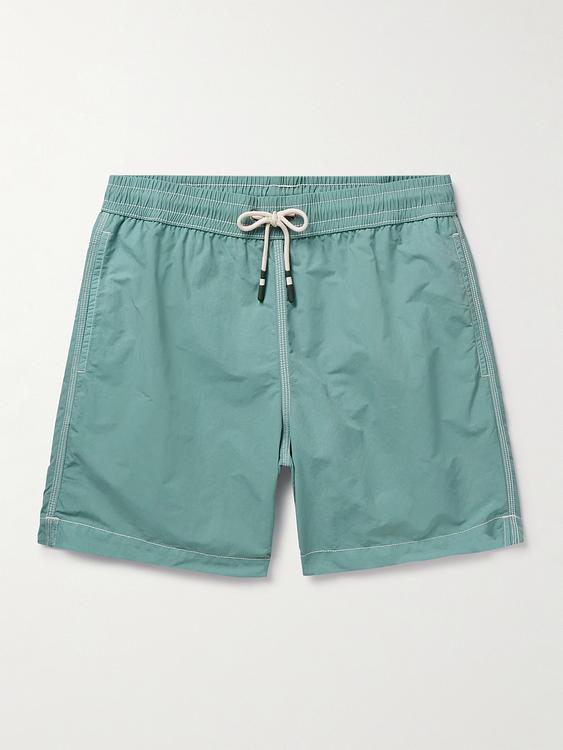 Teal swim shorts from Hartford