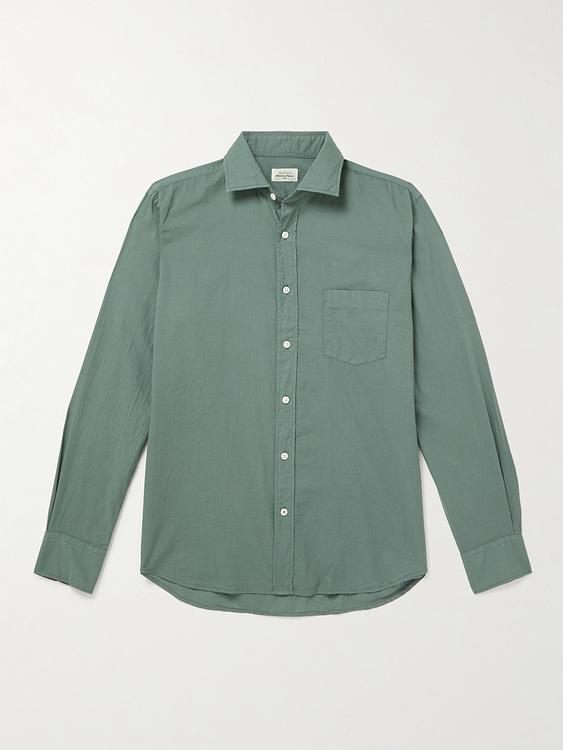 Green casual shirt from Hartford