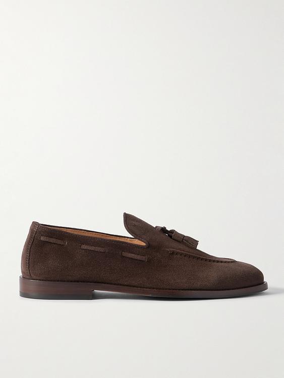 Dark brown loafers from Brunello Cucinelli