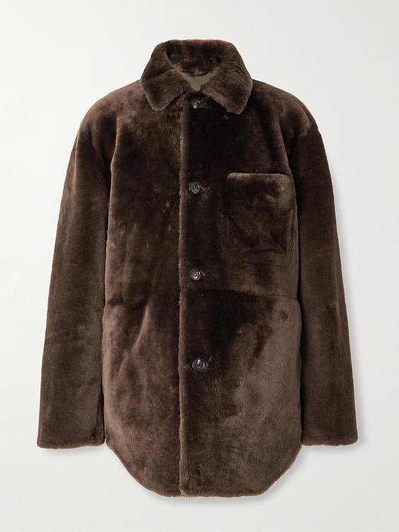 Dark brown casual jacket from Loro Piana