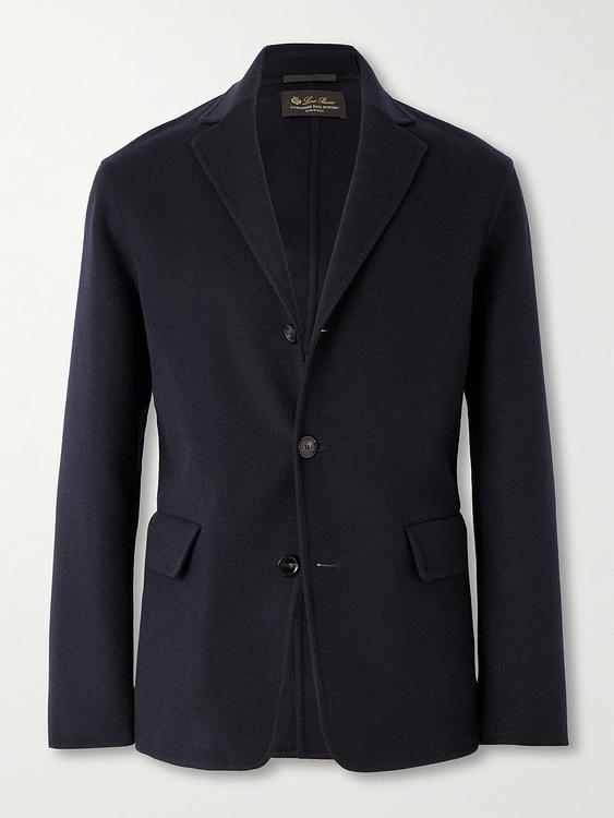 Black blazer from Loro Piana