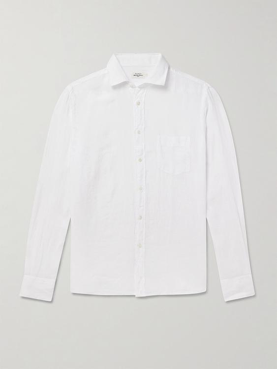 White linen shirt from Hartford