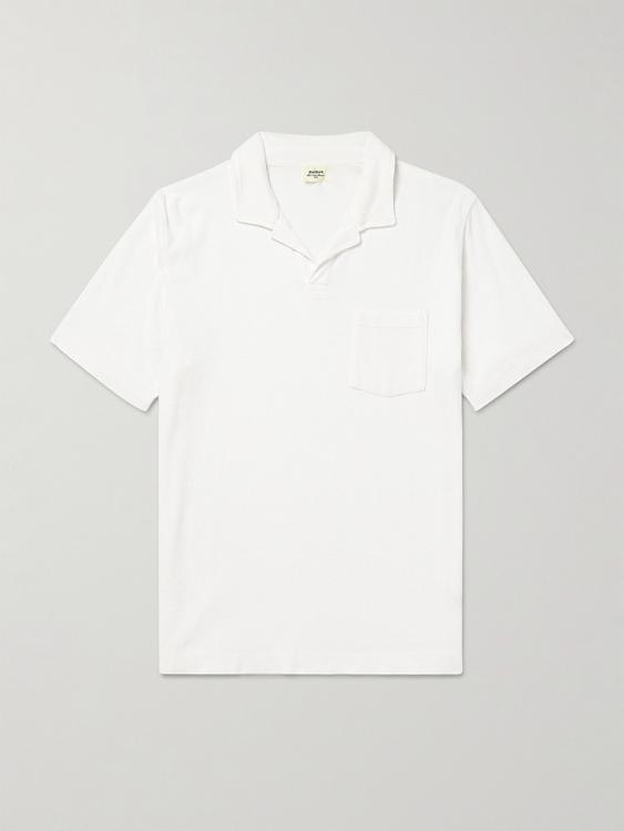 White short sleeve polo shirt from Hartford