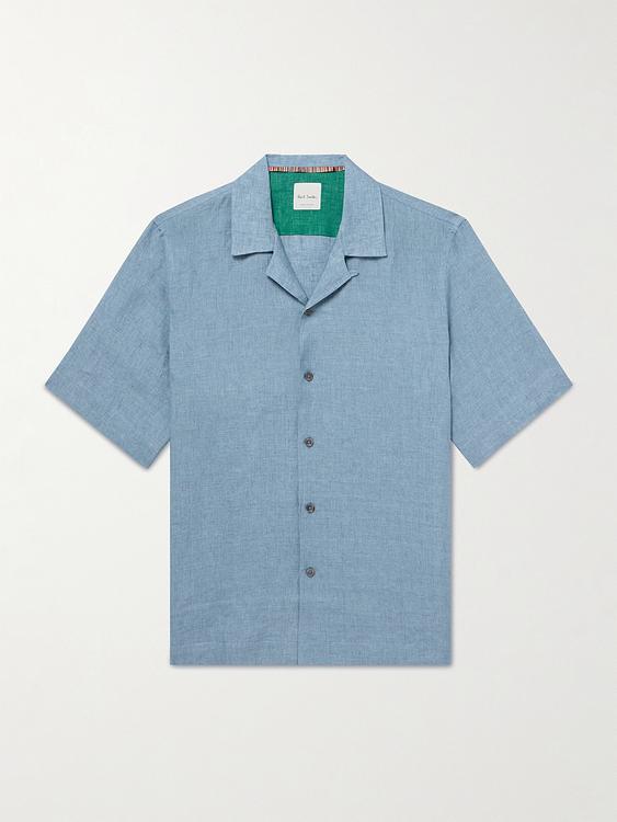 Blue short sleeve shirt from Paul Smith