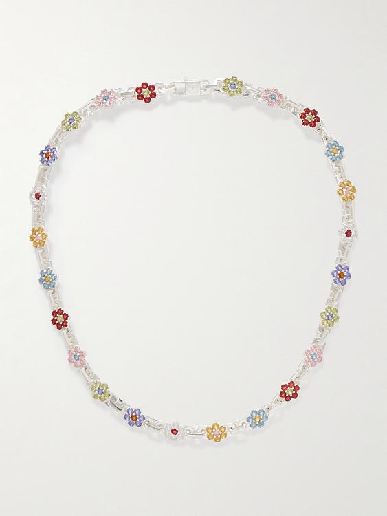 Multicolor necklace from Hatton Labs