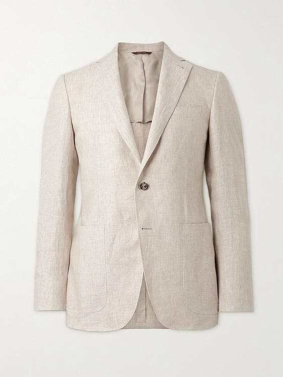 Beige suit jacket from Canali