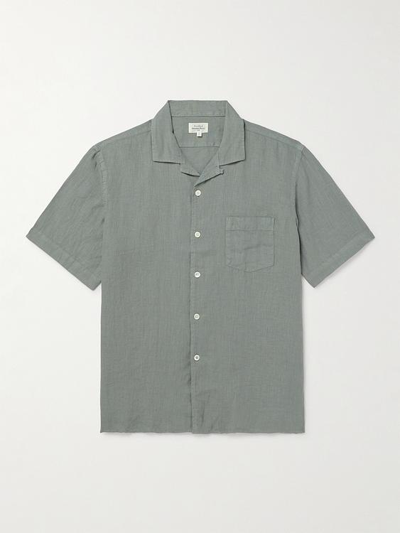 Grey short sleeve shirt from Hartford