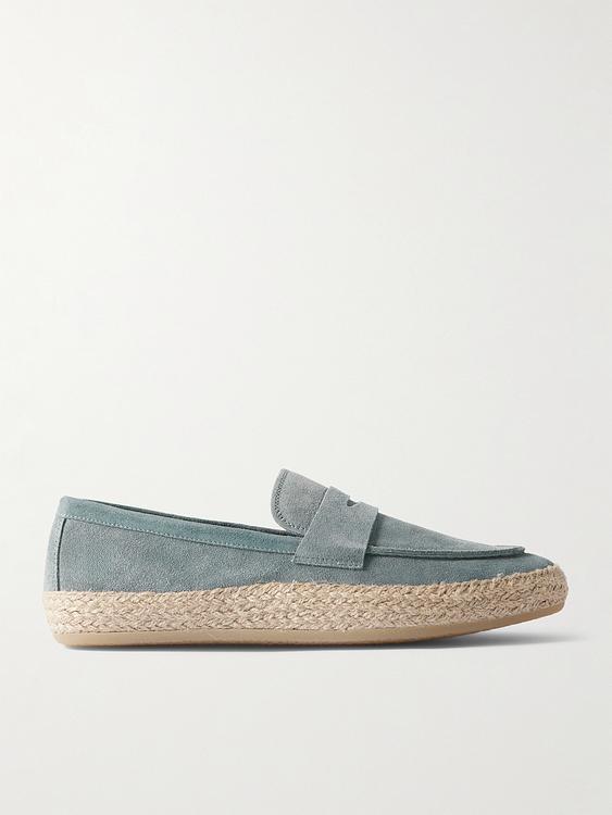 Grey loafers from Officine Creative