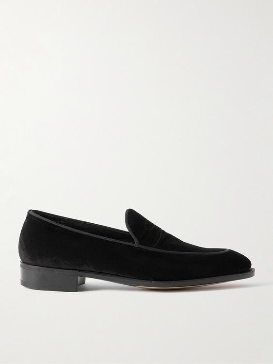 Black loafers from John Lobb