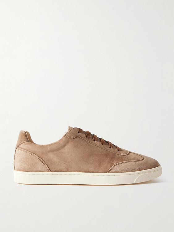 Brown sneakers from Brunello Cucinelli