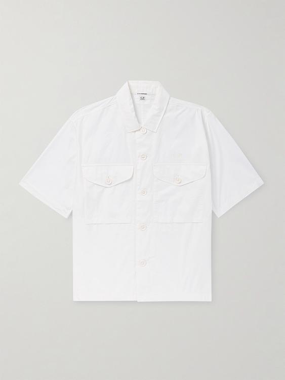 White short sleeve shirt from C.P. Company