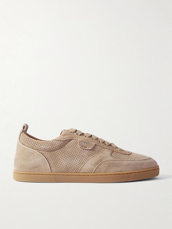 Brown sneakers from Christian Louboutin