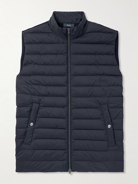 Dark grey vest from Herno