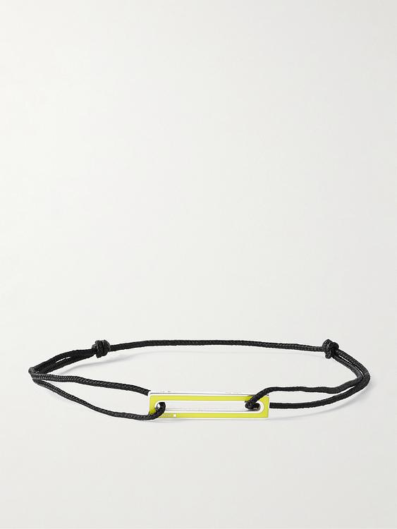 White bracelet from Le Gramme
