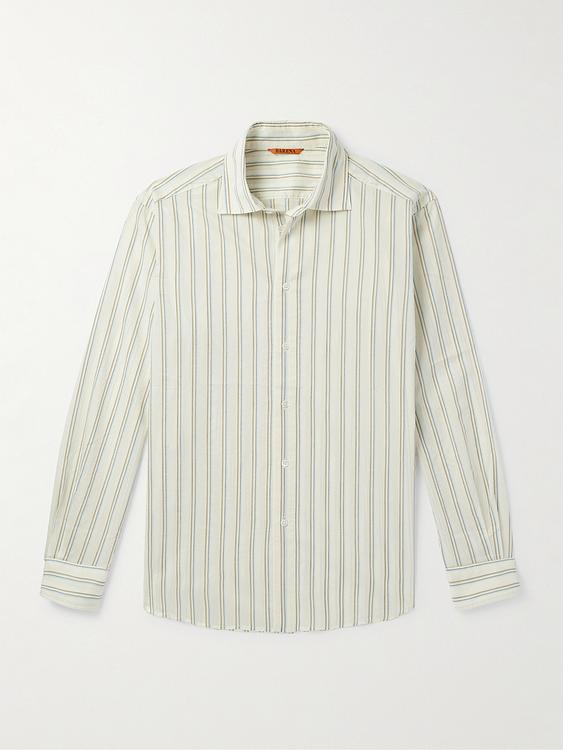Striped grey casual shirt from Barena