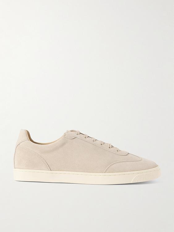 Beige sneakers from Brunello Cucinelli