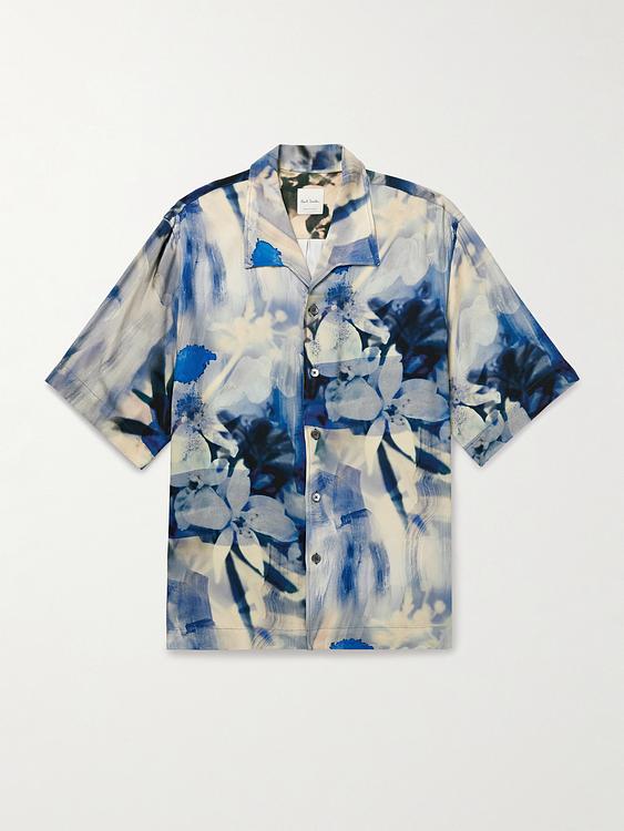 Grey short sleeve shirt from Paul Smith