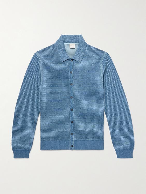 Blue cardigan from Paul Smith
