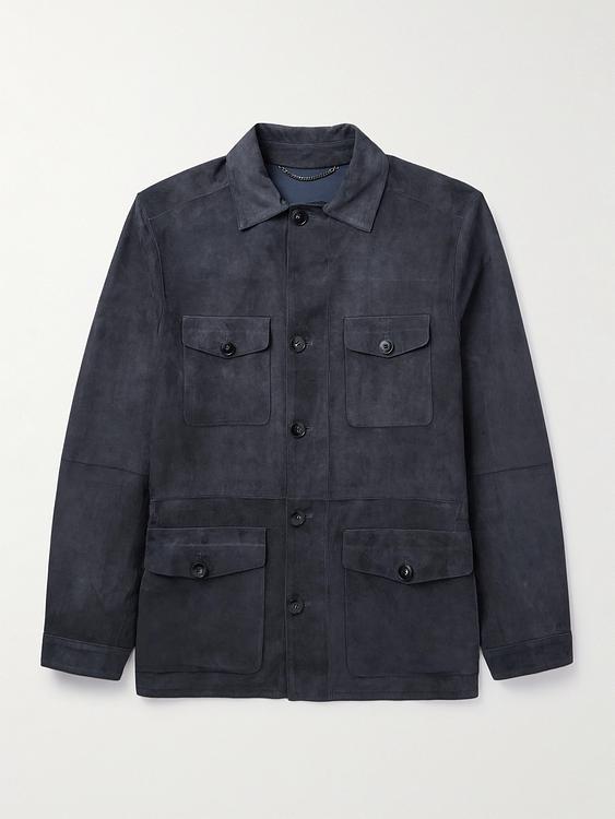 Black casual jacket from Canali