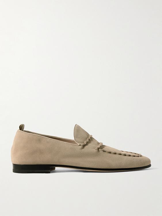 Taupe loafers from Officine Creative