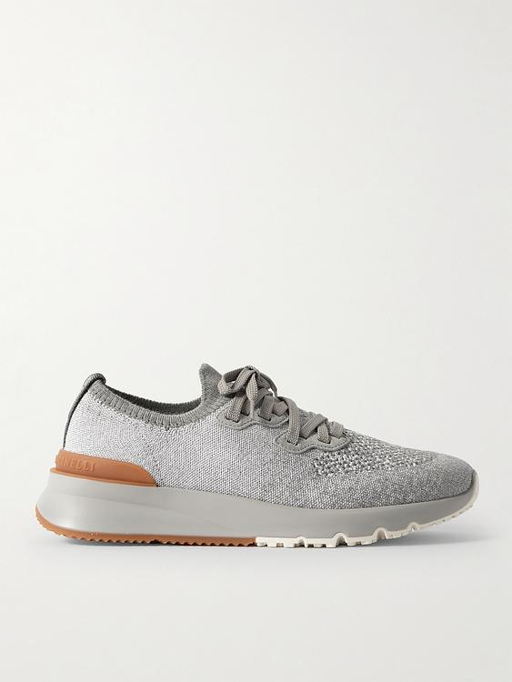 Grey sneakers from Brunello Cucinelli