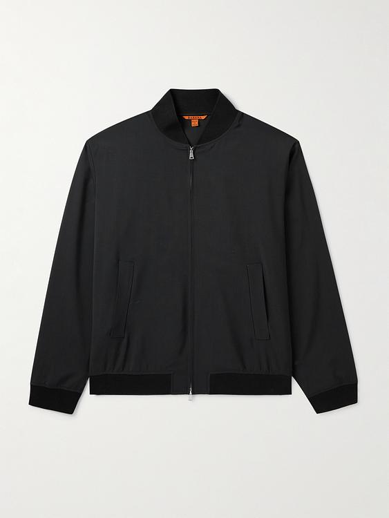 Black bomber jacket from Barena