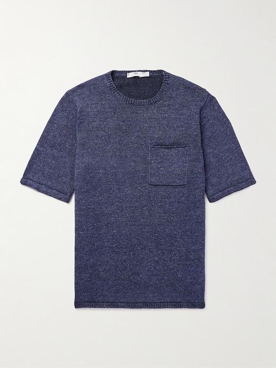 Dark blue t-shirt from Inis Meáin