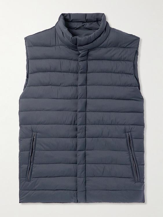 Dark grey vest from Herno