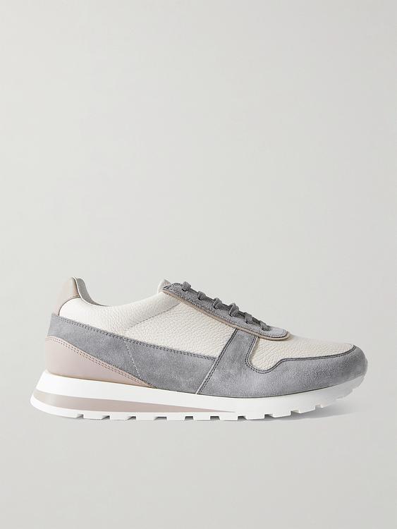 White sneakers from Brunello Cucinelli