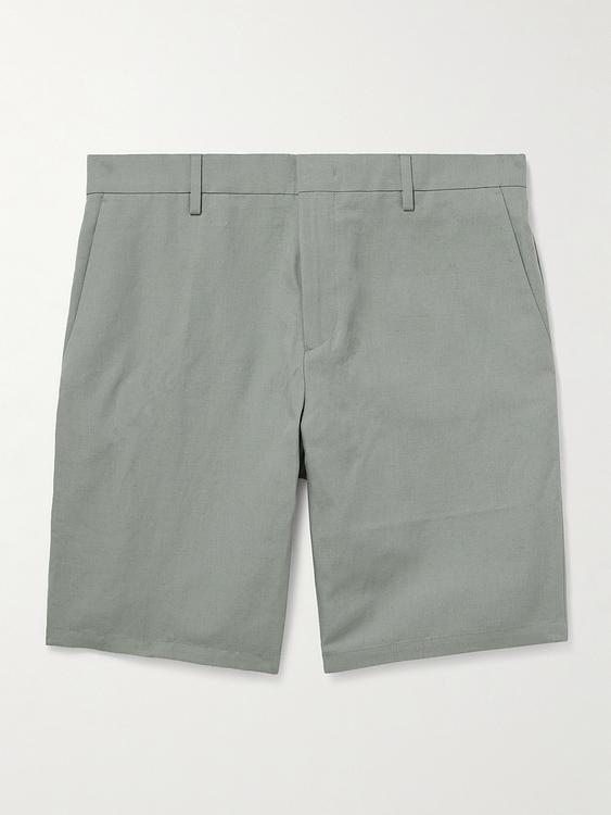 Grey chino shorts from Paul Smith
