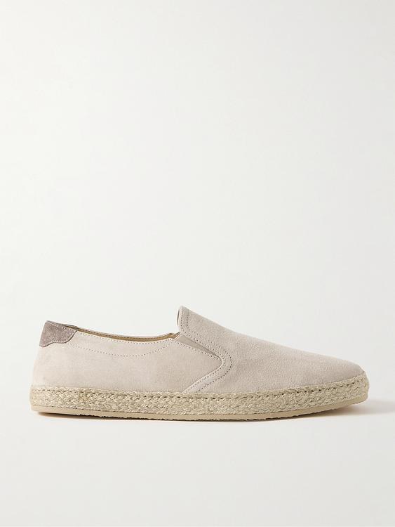 Beige loafers from Brunello Cucinelli